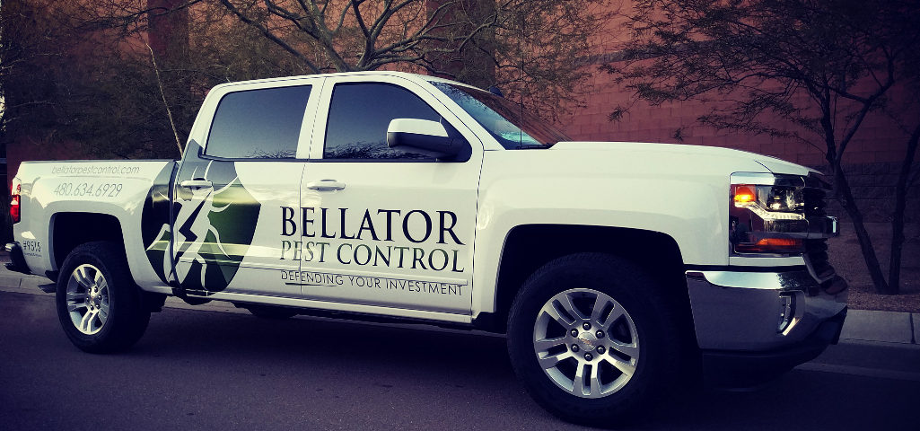 Bellator Pest Control Experts Truck