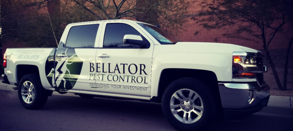 Bellator Pest Control Experts Truck